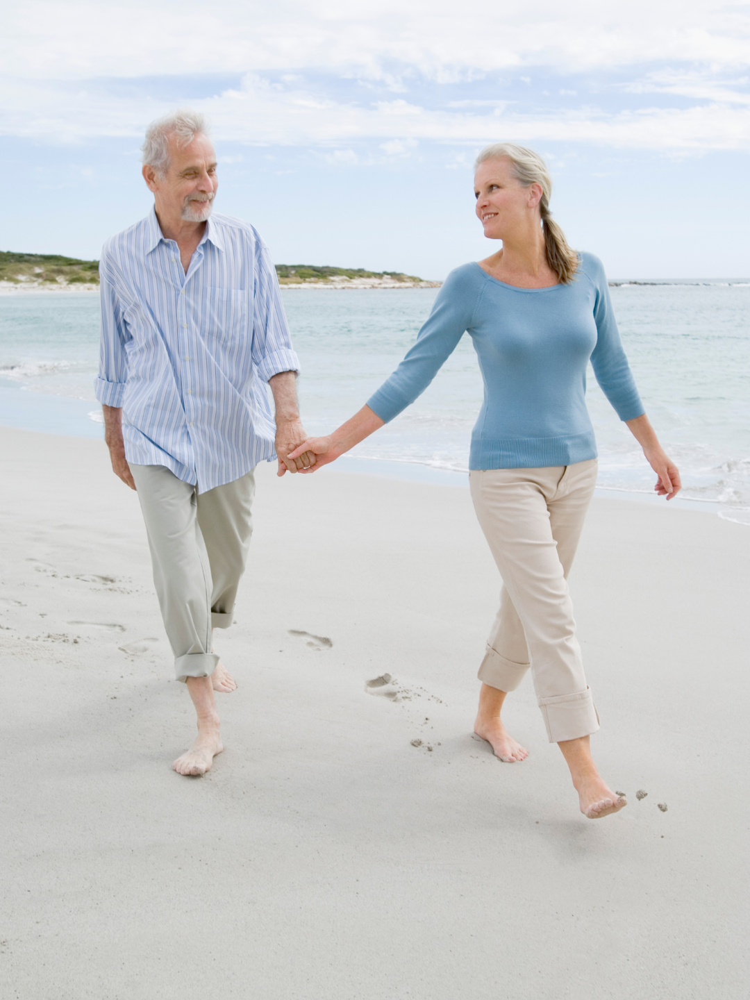 Active couple living well in midlife